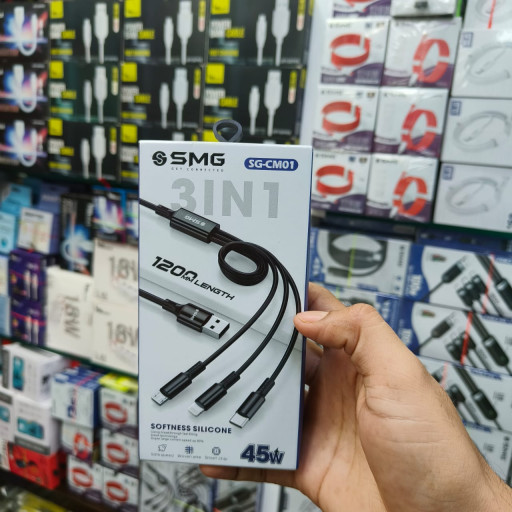 SMG CM01 45W 3in1 Charging Cable