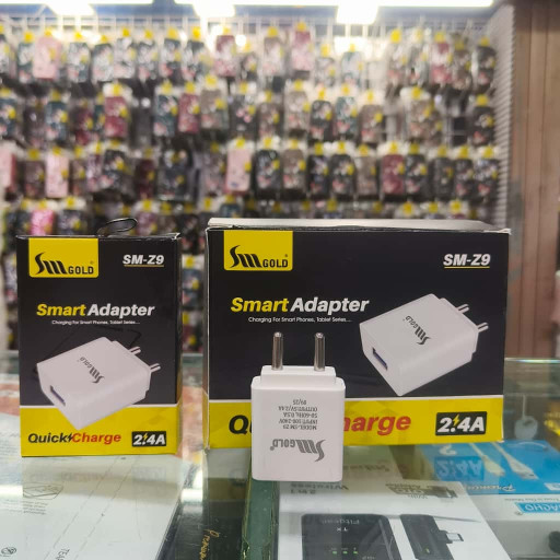 SM Z9 Sm Gold 2.4A Only Adafter (1 Year Warranty)