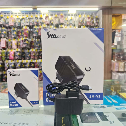 Sm Gold V2 Type c Mobile Charger Kepad phone (1 Year Warranty)