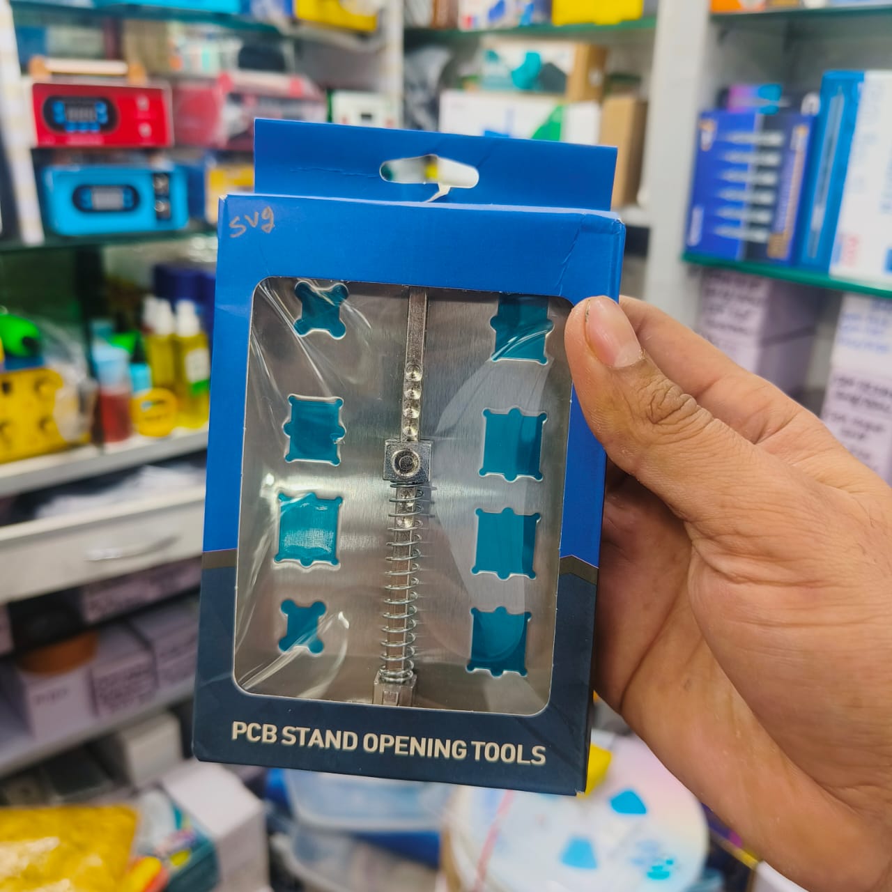 Stand or holder opening tool kit