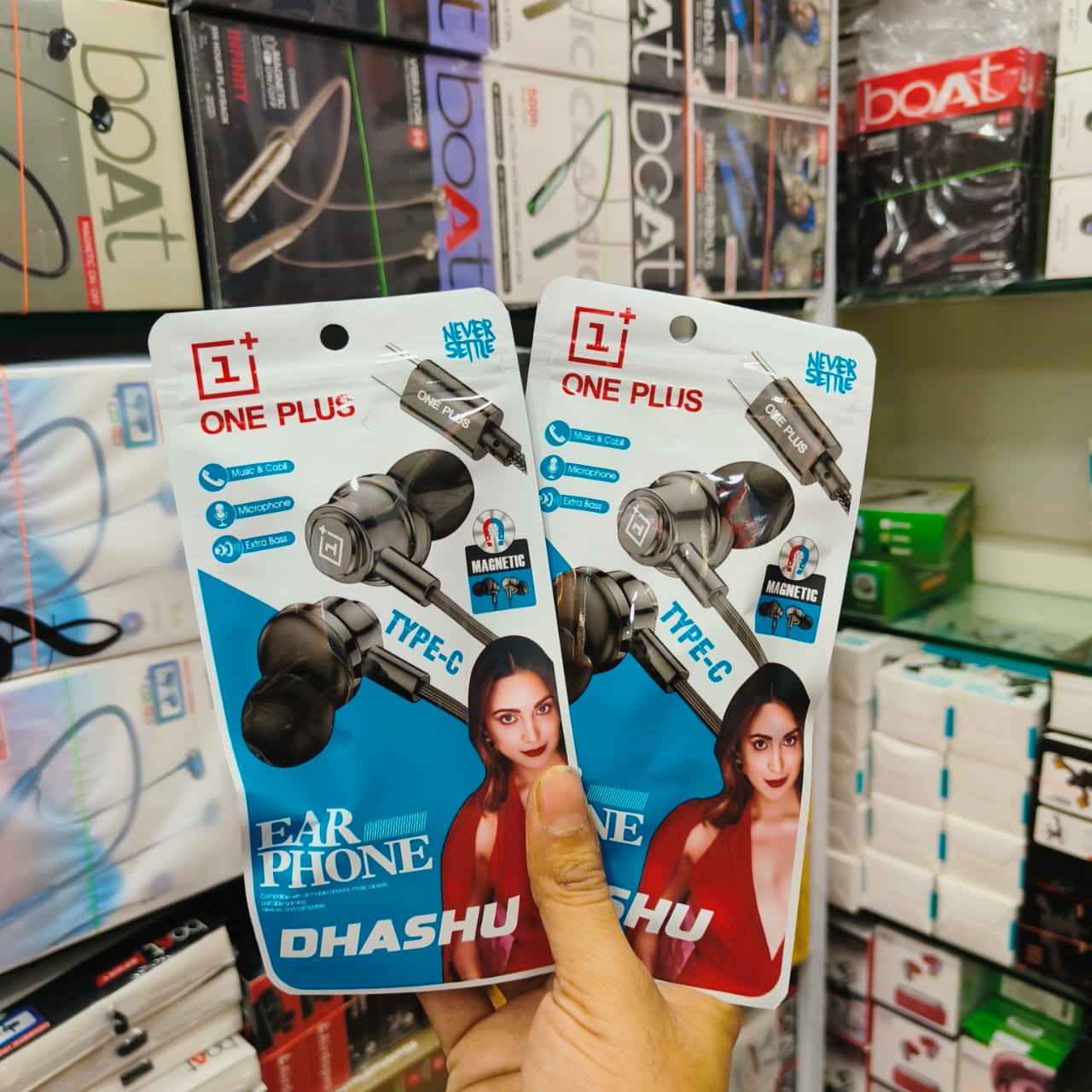 One Plus Dhashu Type c Megnetic Earphone