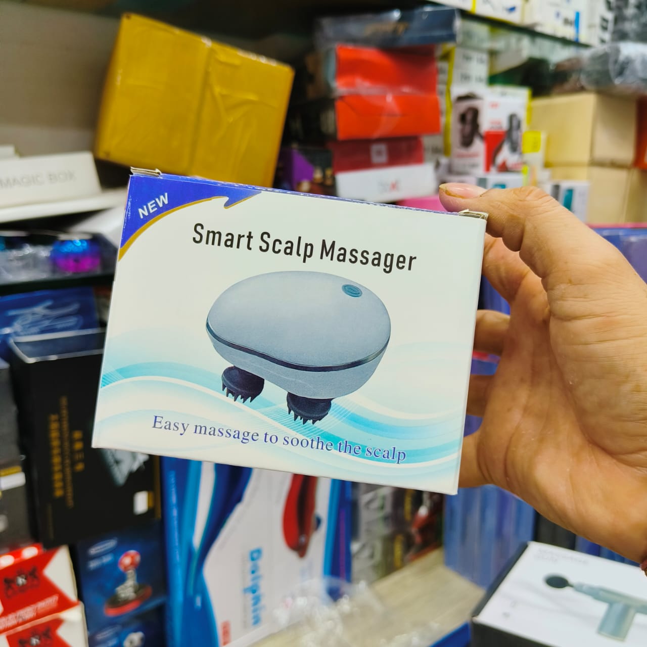 Smart Scalp Massager Malti Colour