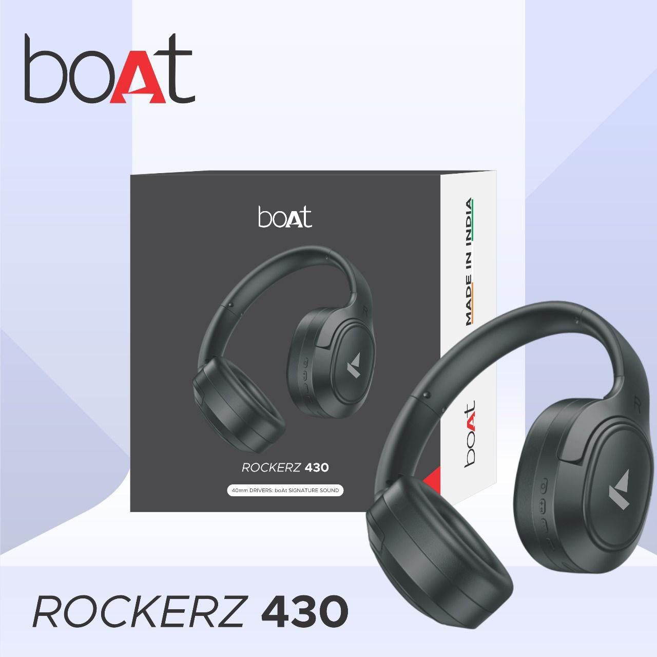 Boat Rockerz 430 Wireless Bluetooth Headphones