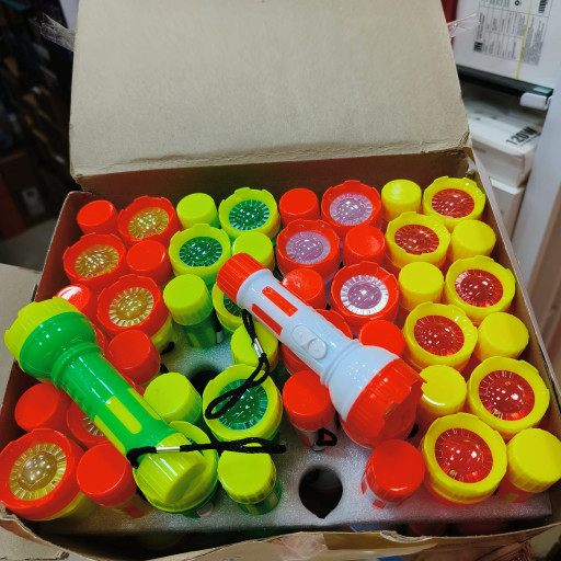 Mini LED Torch Light (Multi-Color)