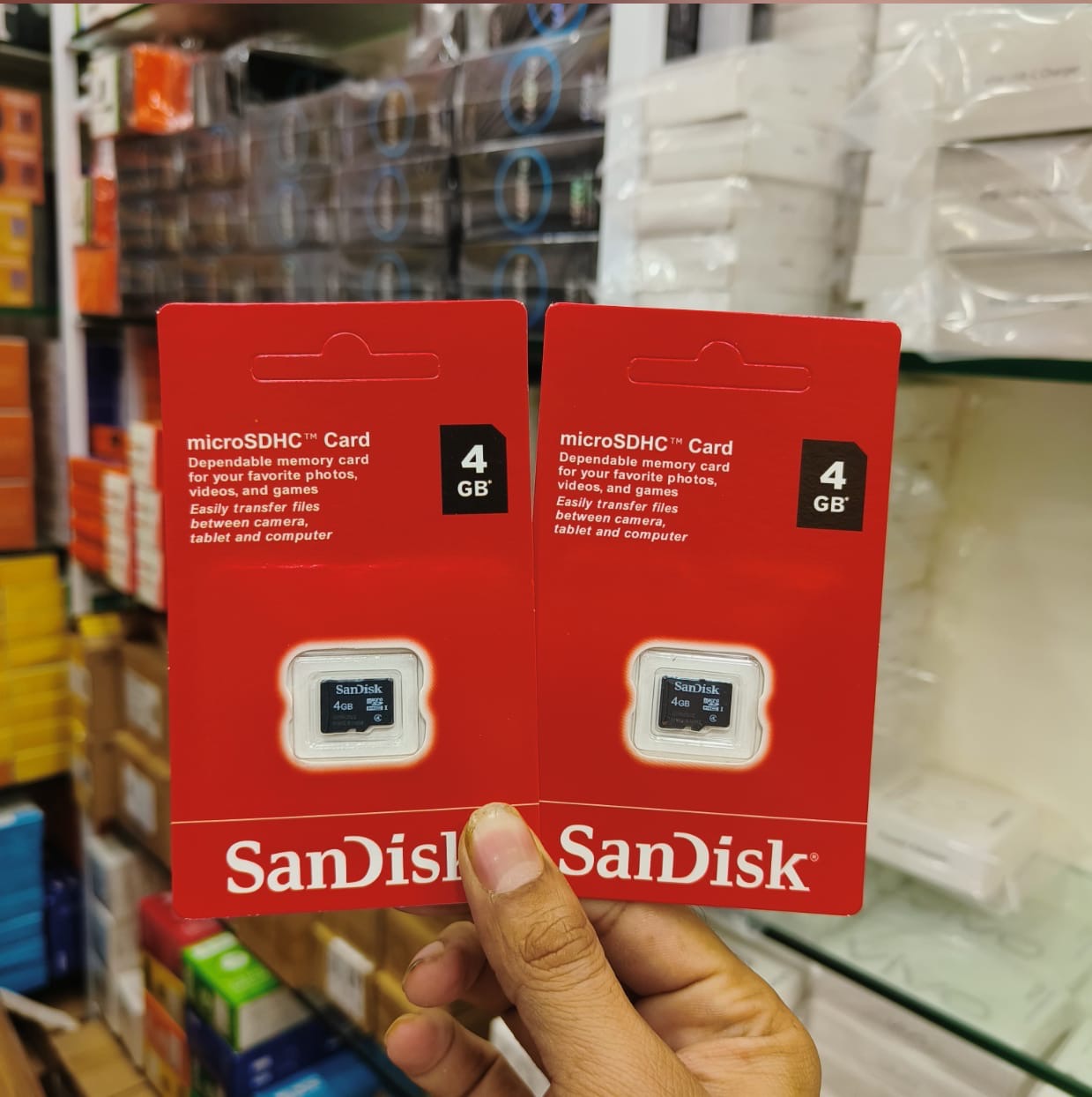 SanDisk 4Gb Memory Card (1 year warranty)