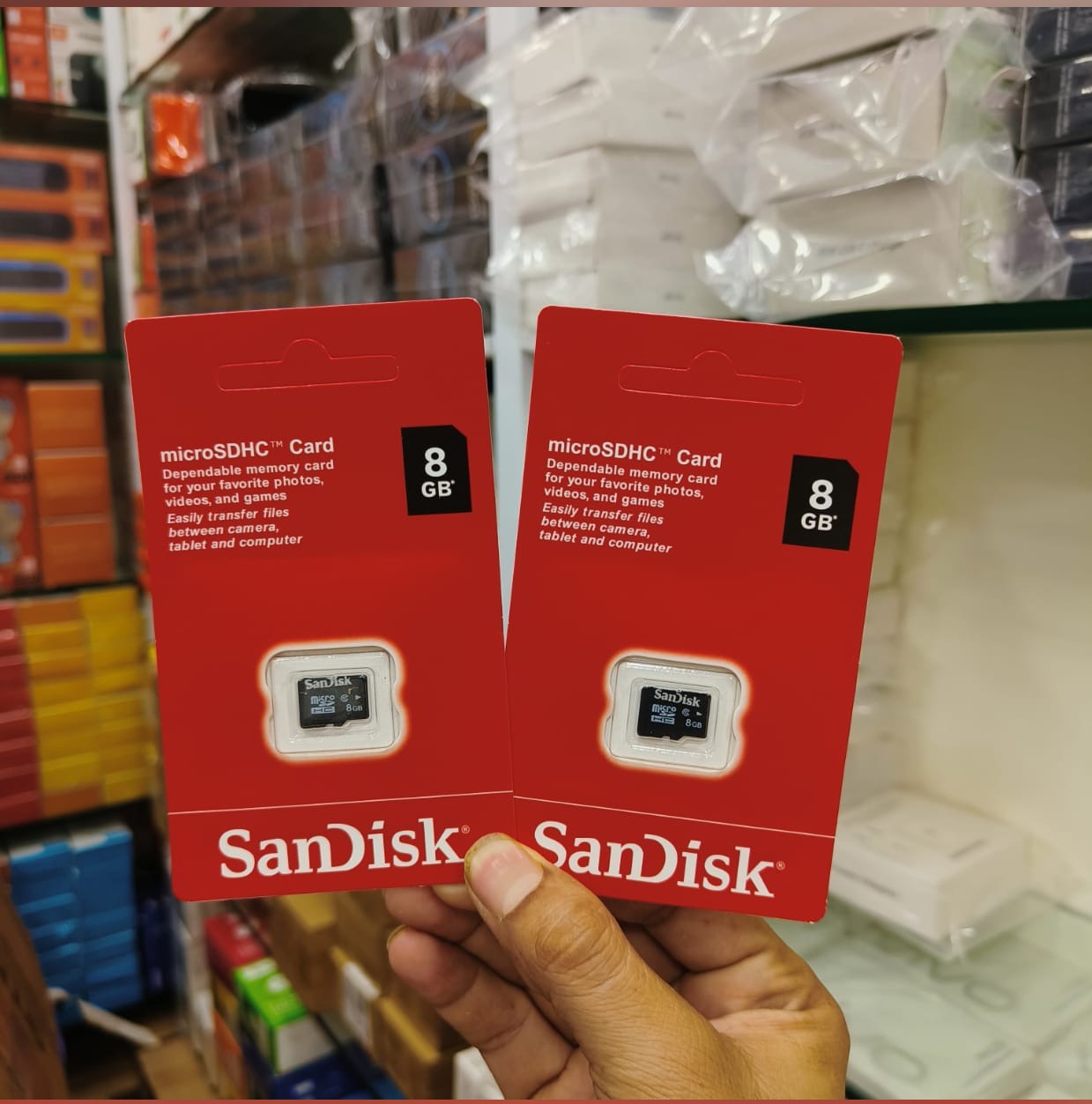 SanDisk 8Gb Memory Card ( 1 year warranty)