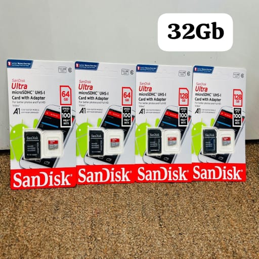 SanDisk Ultra 32Gb Memory Card 1 Y Warranty