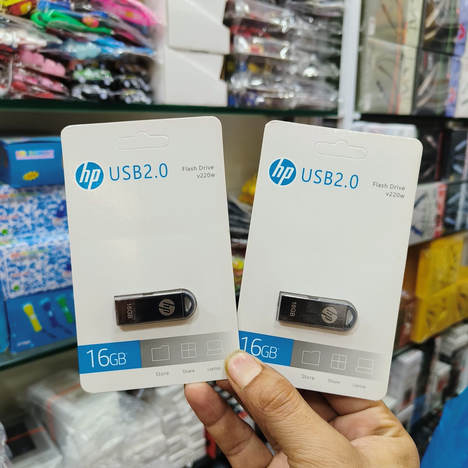 Hp 16Gb Metal Pendrive 1 Y Warranty