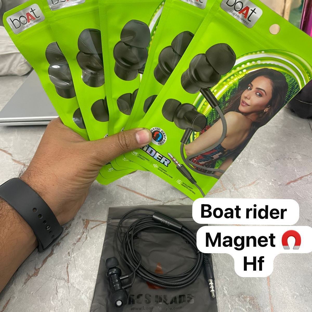 Boat Rider Megnetic Champ Earphone