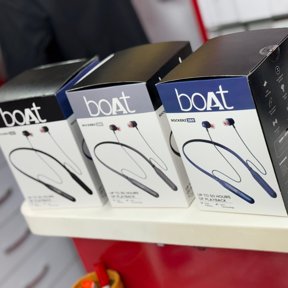 boAt Rockerz 260 Wireless Bluetooth Neckband Best Quality