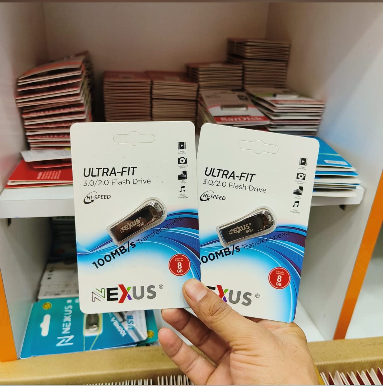 Nexus 8Gb Metal Pendrive 1 Year Warranty