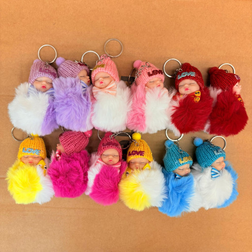 Dall keychain Dual colour