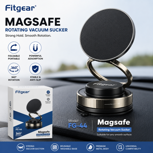 Fitgear FG44 Magsafe Rotating Vacuum Sucker Stand