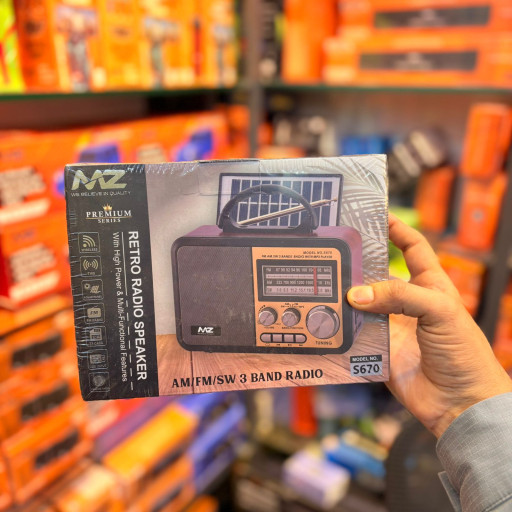 MZ Premium Series Retro Radio Speaker – S670