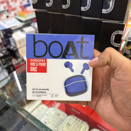 Boat Vibe 6 Prime Wireless Bluetooth EarBuds Hard Box