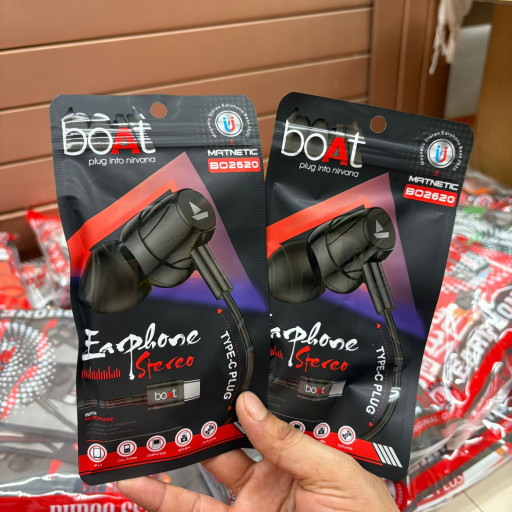 Boat 2620 Megnetic Type c Earphone