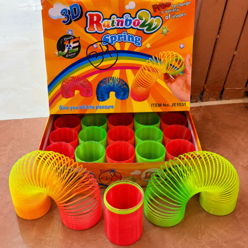 Big Size 3D Rainbow Spring