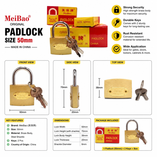 50MM Ped Lock