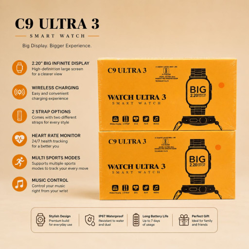 C9 Ultra 3 Smart Watch