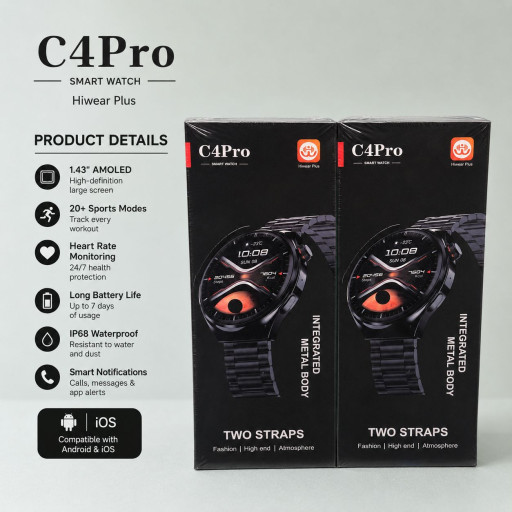 C4 Pro Smart Watch (Hiwear Plus)