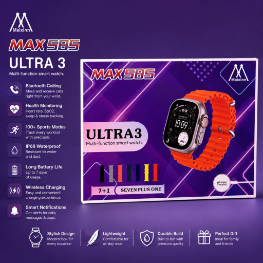 Maixinn MAX 585 Ultra 3 Smart Watch (7+1 Edition)