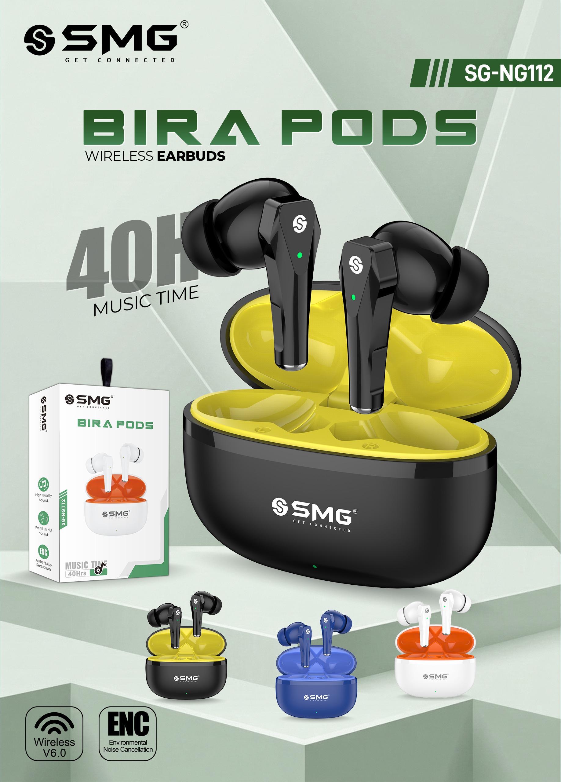 SMG NG112 BIRA PODS Ear Buds