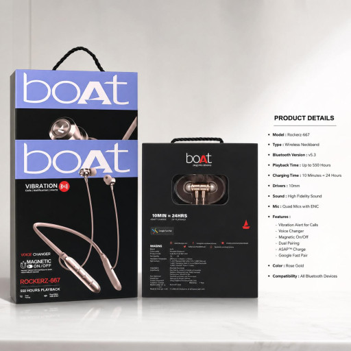 BOAT ROCKERS 667 Voice Changer 550H Neckbend