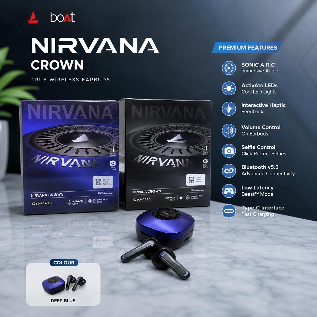 Nirvana Growan Ear Buds Hard Packing