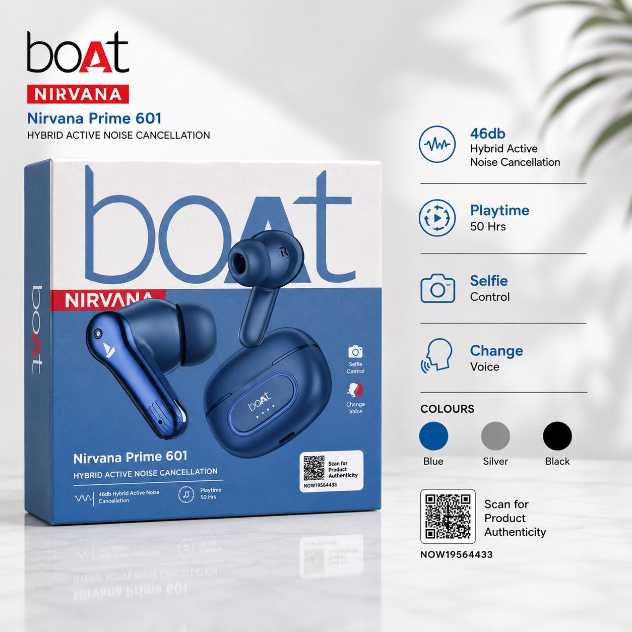 BOAT NIRVANA PRIME 601 Ear Buds