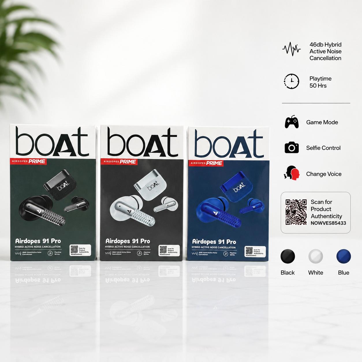 BOAT AIRPODS 91 Pro Ear Buds
