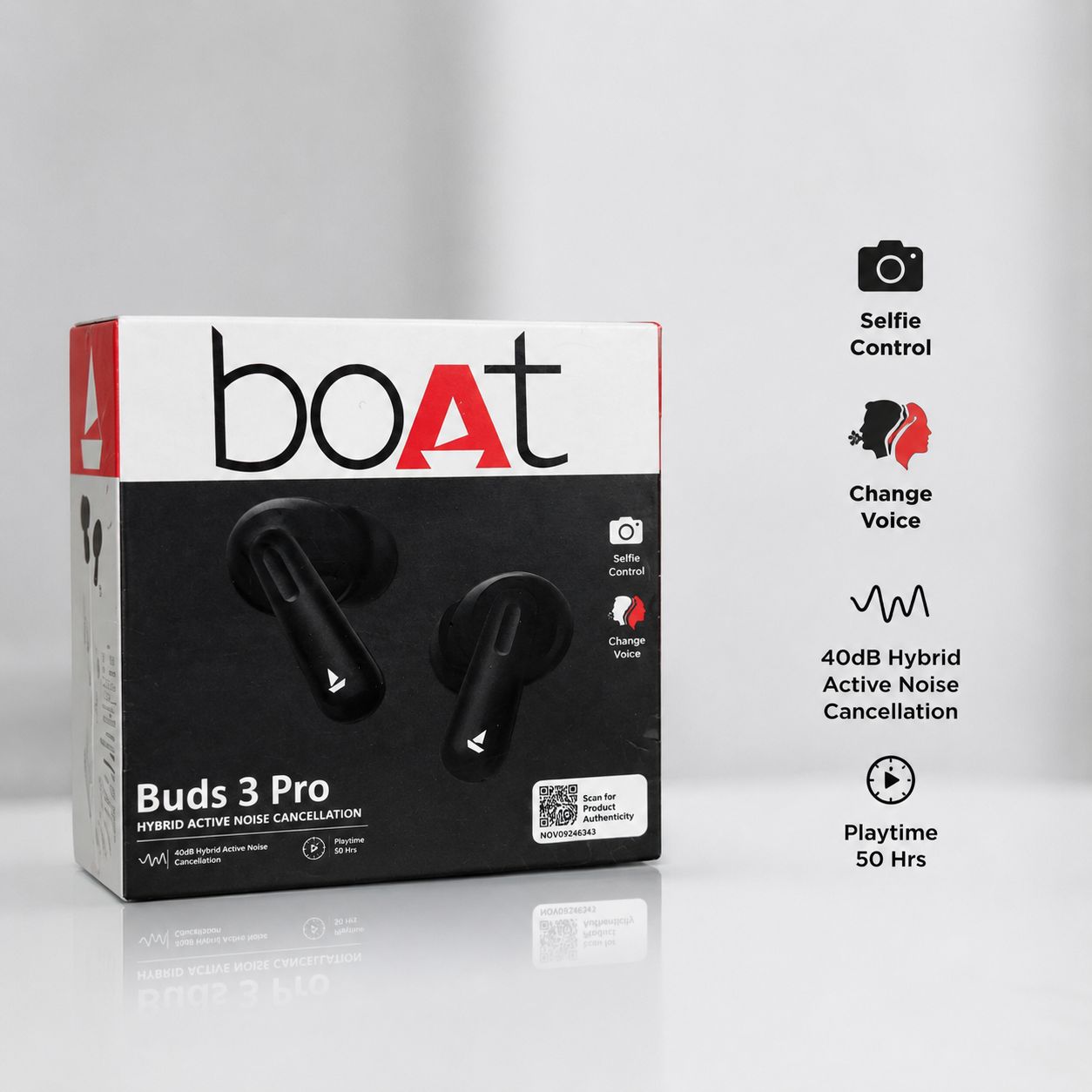 BOAT BUDS 3 PRO Ear Buds Hard Packing