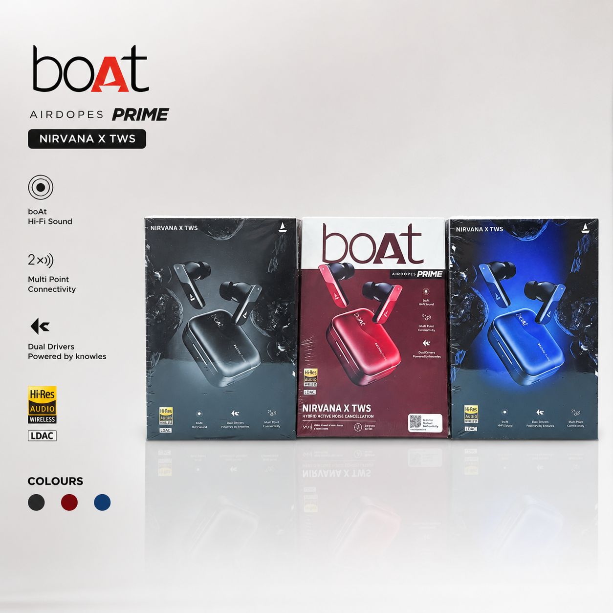 BOAT NIRVANA X TWS Ear Buds Big Box