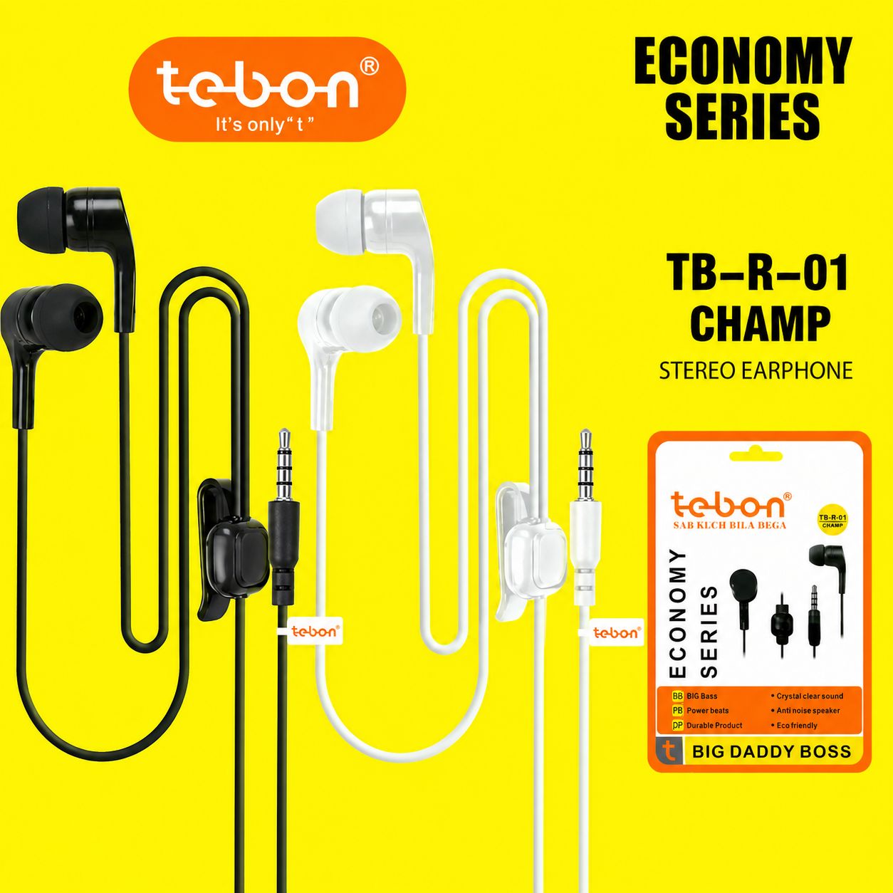Tebon Economy Champ Earphone