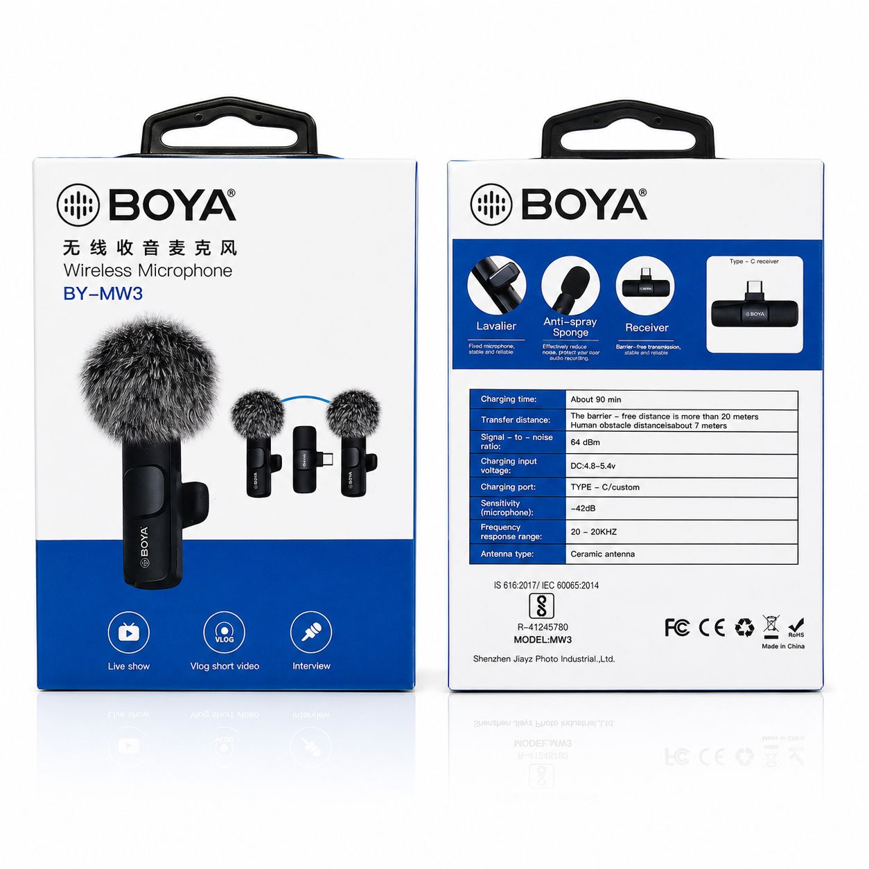 BOYA MW3 Wireless Mic