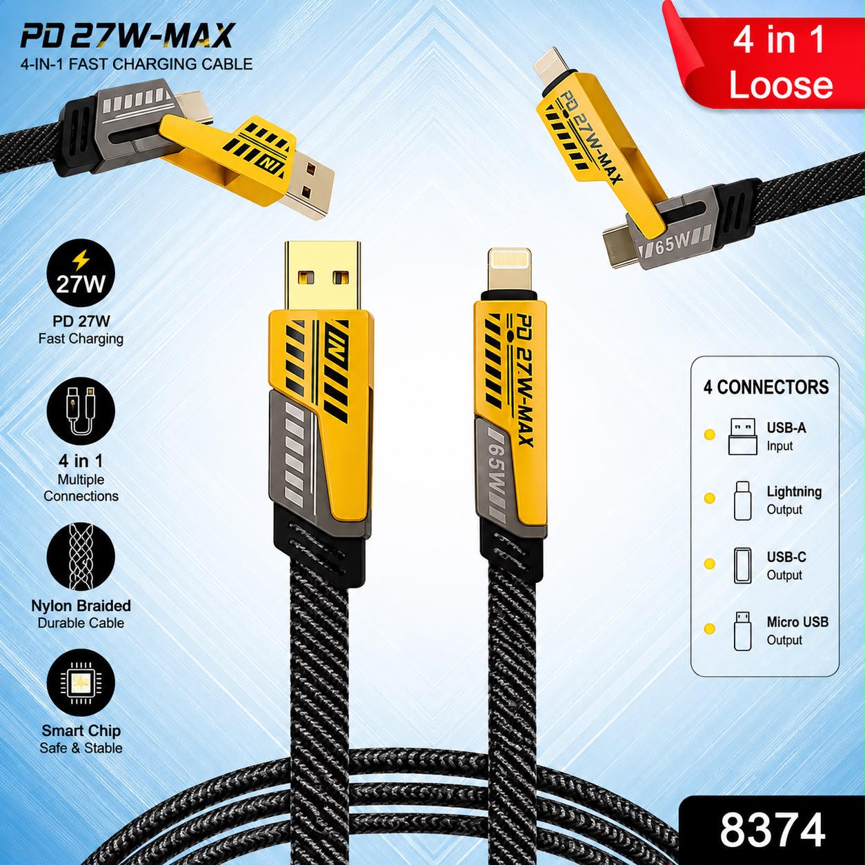 4In1 Cable Loose