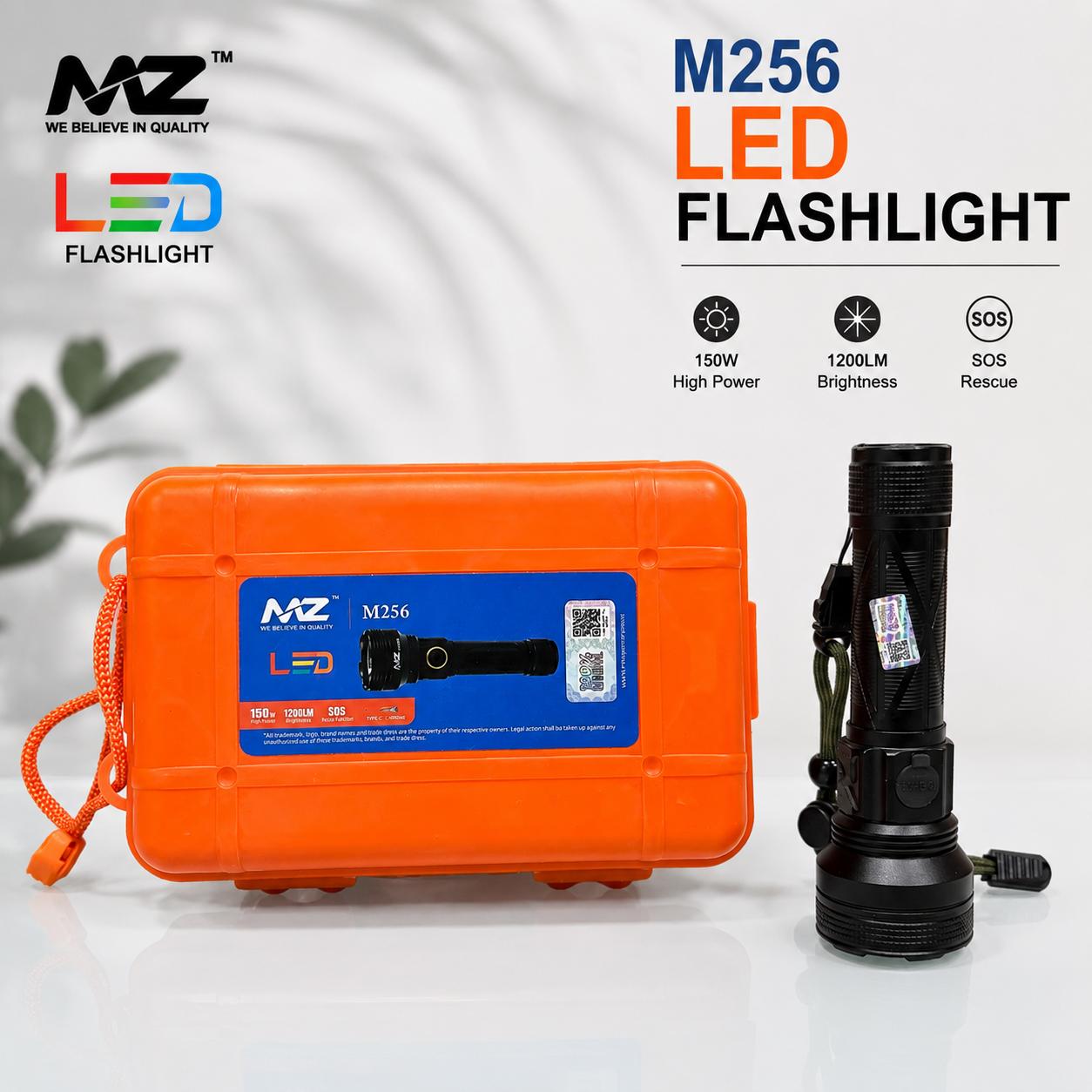 MZ M256 Led Torch 🔦