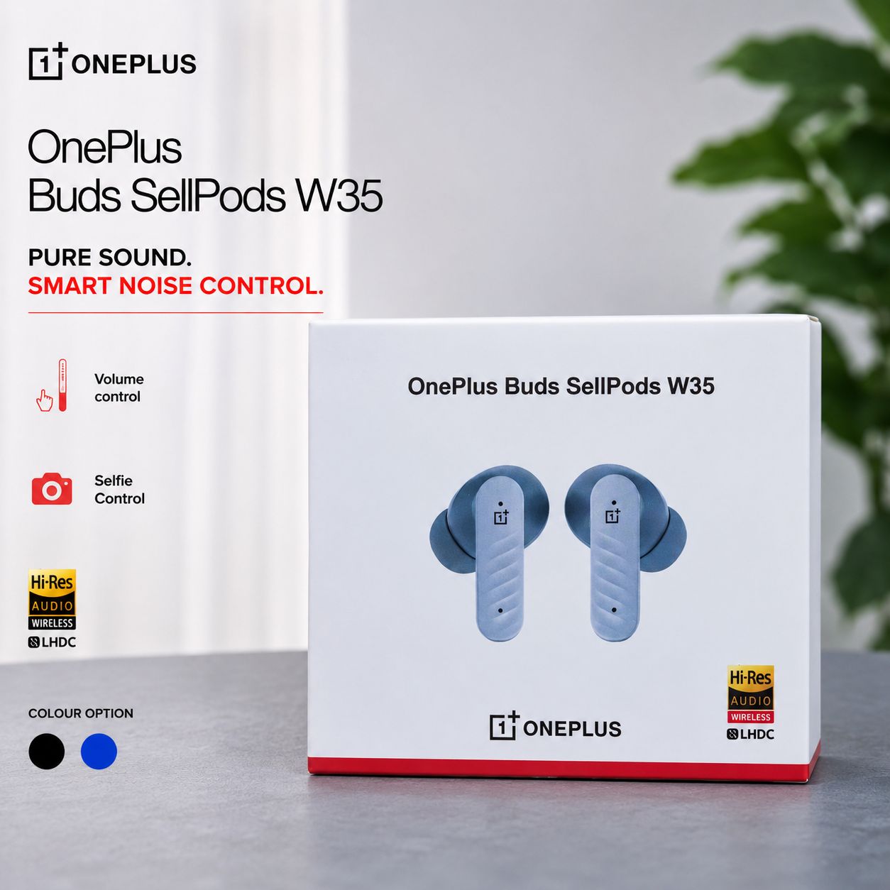 One Plus Sellpods W35 Ear Buds Hard Box