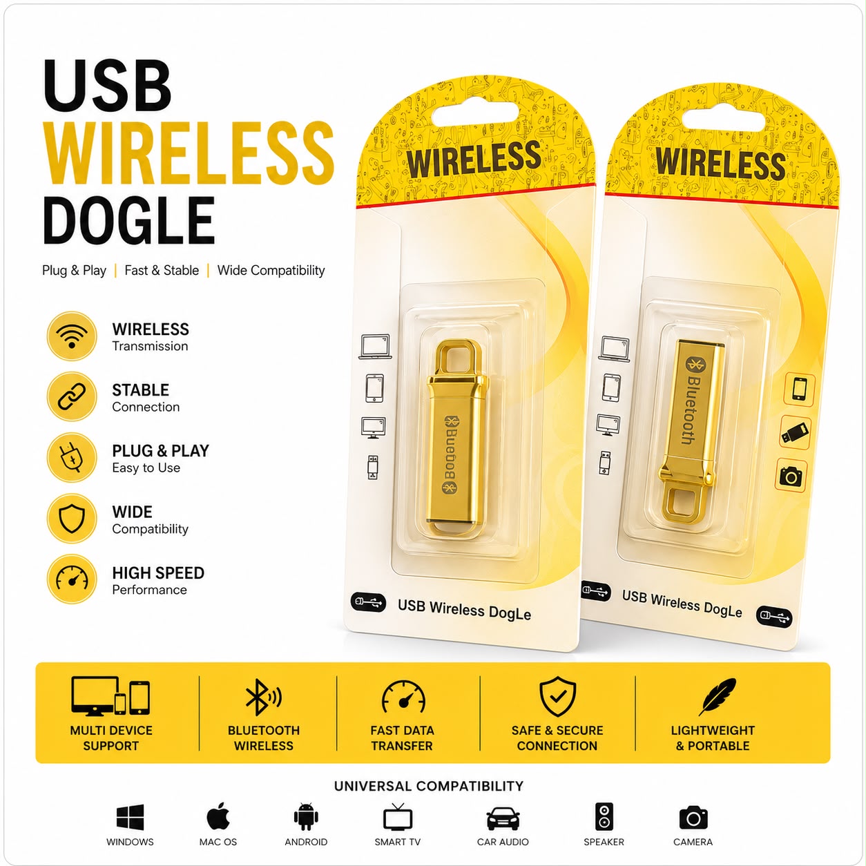 Metal Bluetooth receiver