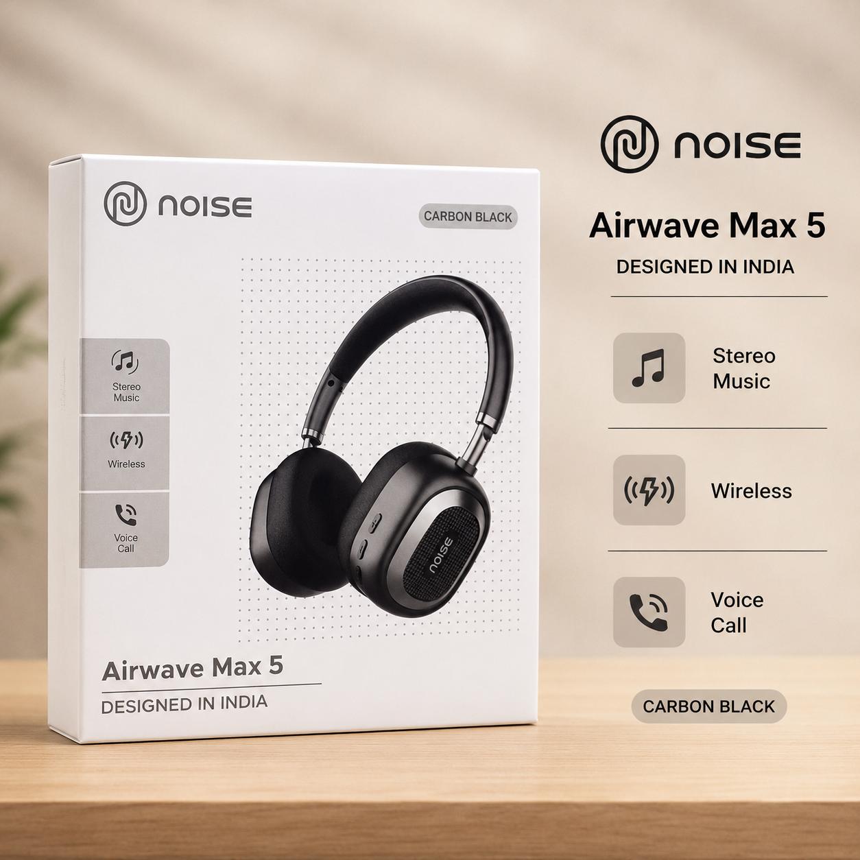 Noise Wireless Bluetooth Big Headphones