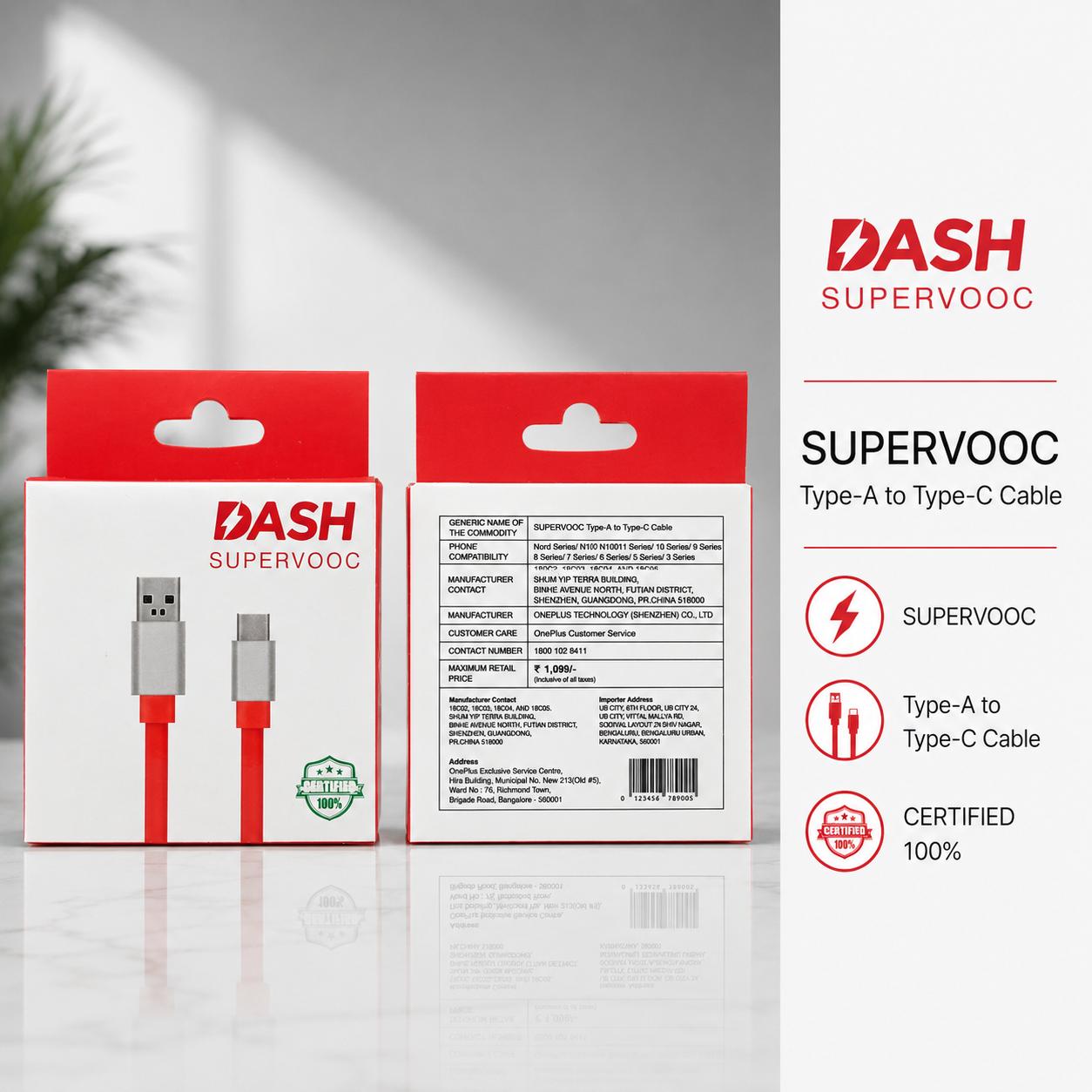 Dash Usb To Type c SuparFast Type c Data Cable Care Quality
