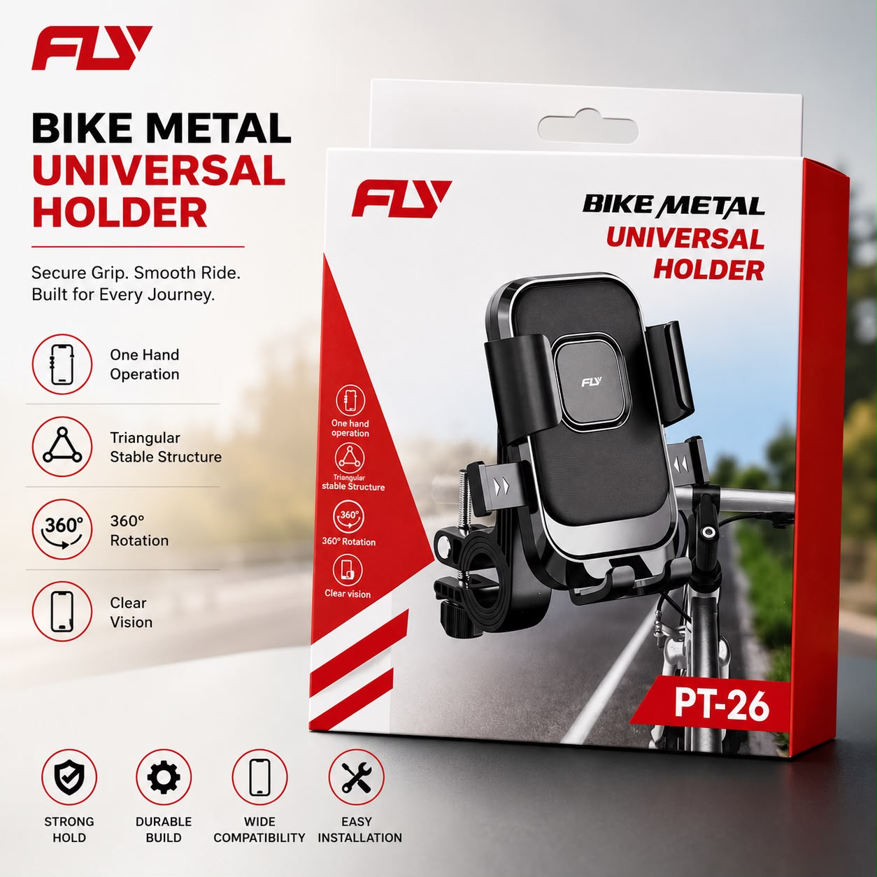 Fly PT26 Bike Metal Stand