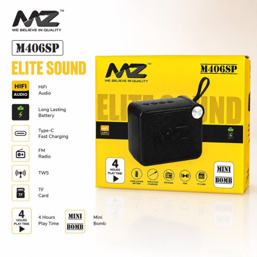 Mz M406 Wireless Bluetooth Speaeker