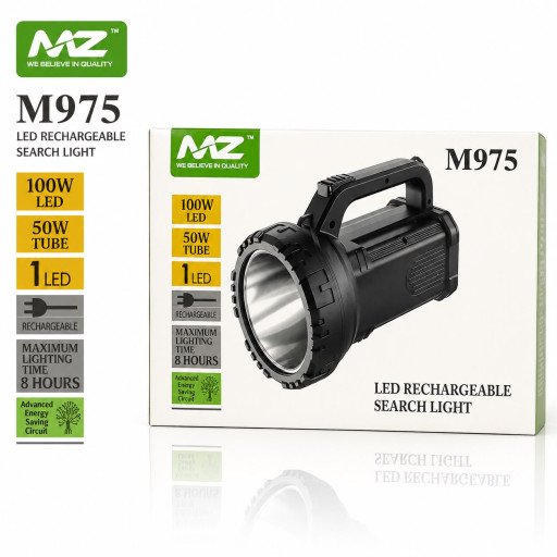 MZ M975 LED Rechargeable Search Light
