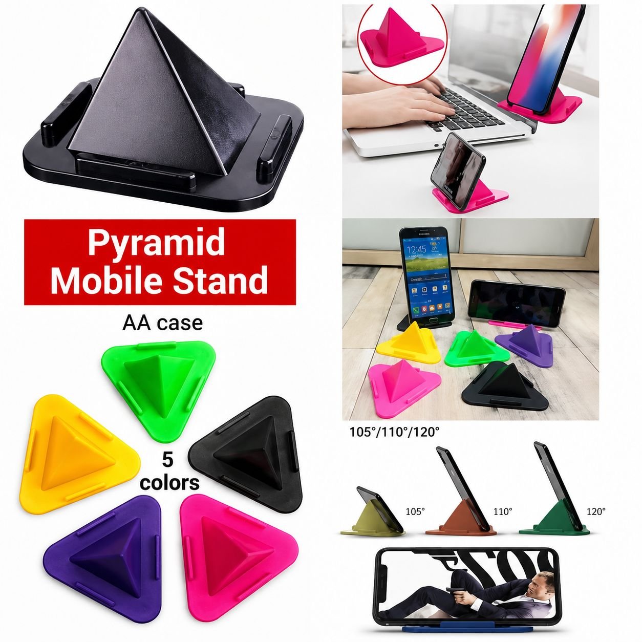 Pyramid Mobile Stand