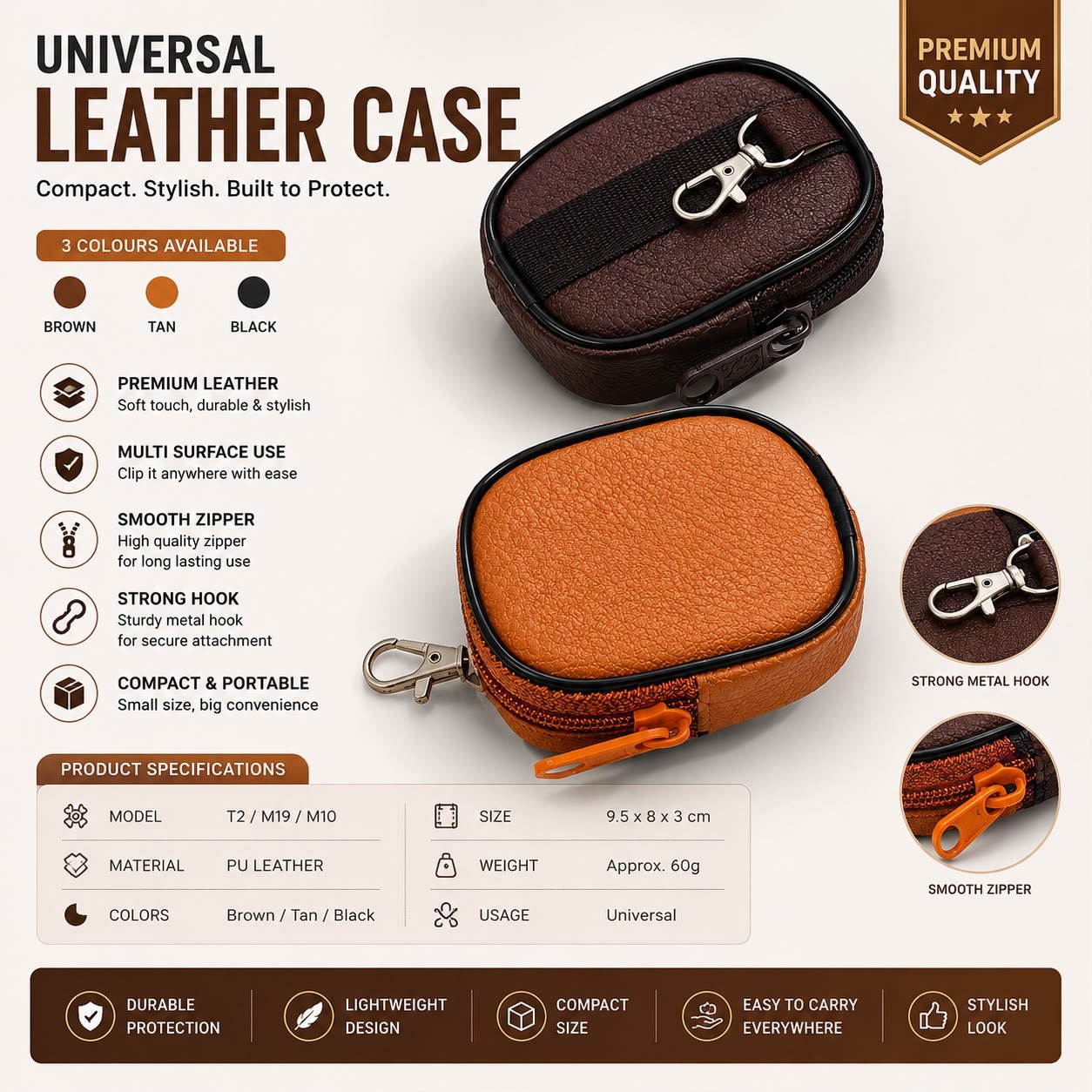 M10 Big Size Buds Lethar Caver 3 Colour