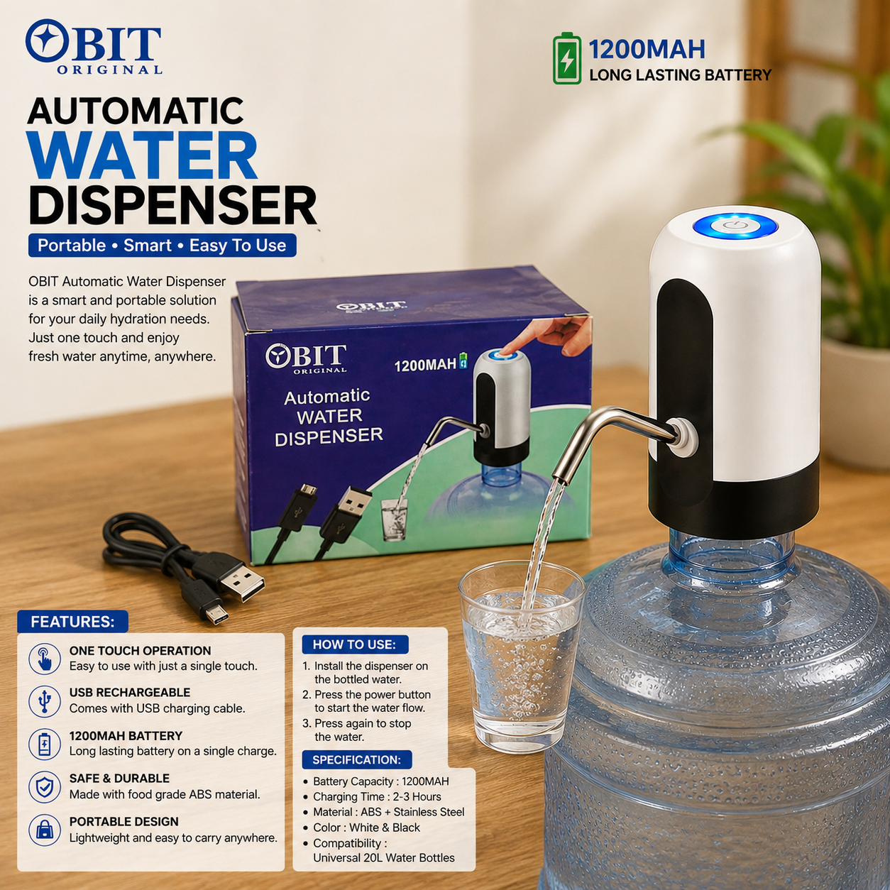 OBIT Water Dispenser Pump