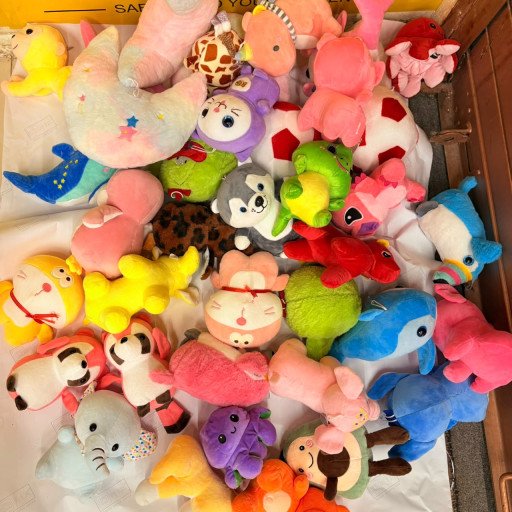 Assorted Soft Plush Toys