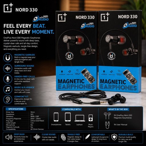 One Plus Nord330 Champ Earphone