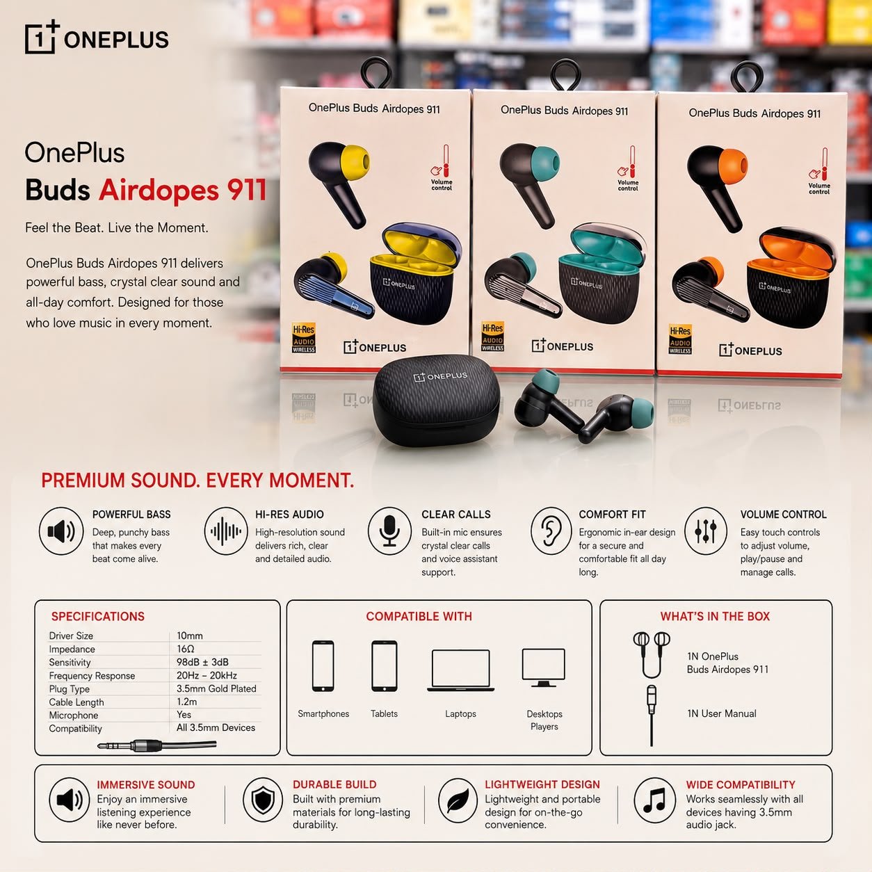 One Plus Airpods 911 Ear Buds