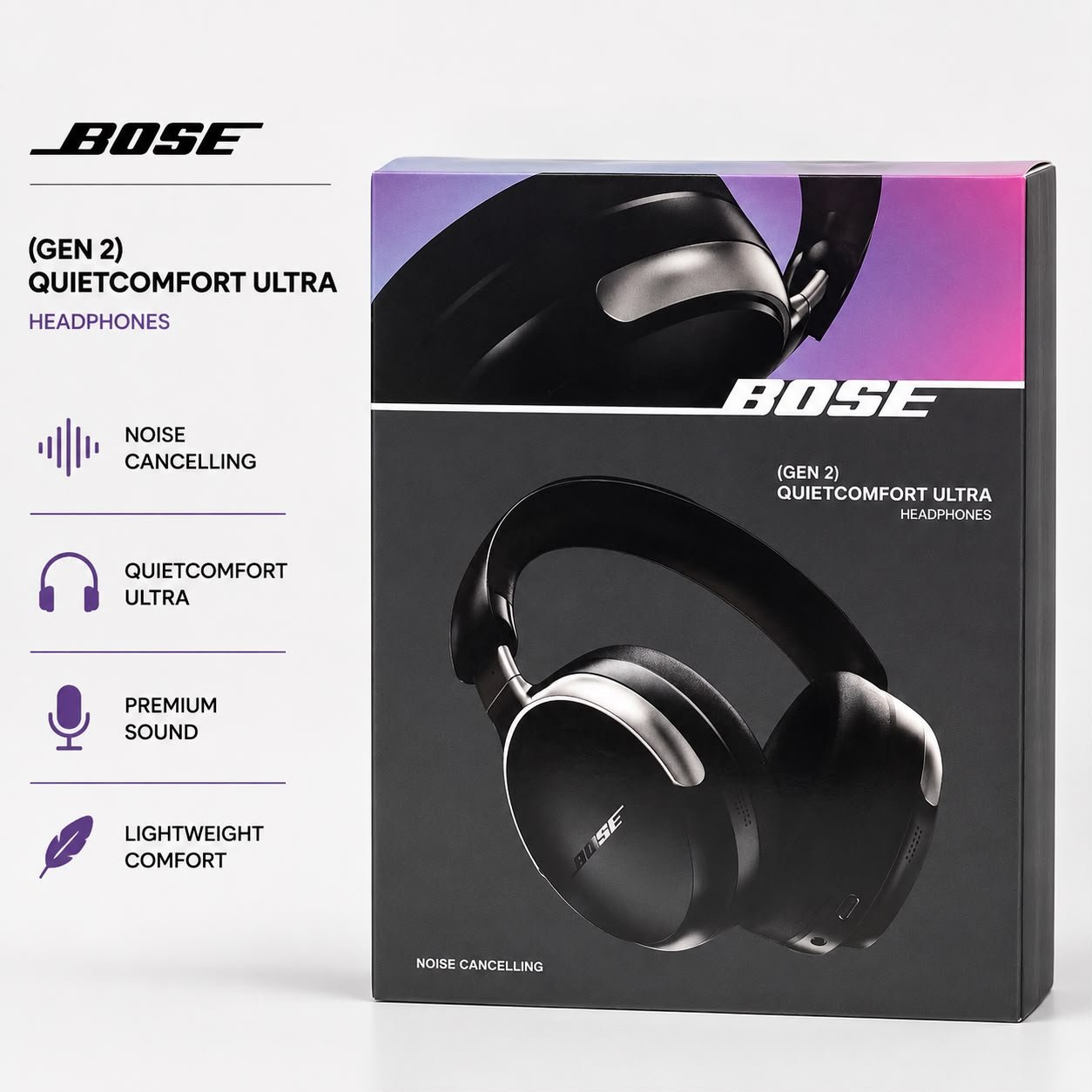 BOSE QuietComfort Ultra Headphones (Gen 2)